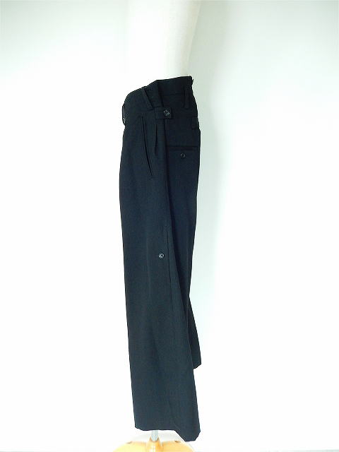 ヨージ　ヤマモト　パンツ　新品・未使用　サイズ３ Yohji Yamamoto ヨウジヤマモト 21AW GM-P02-830 GroundY